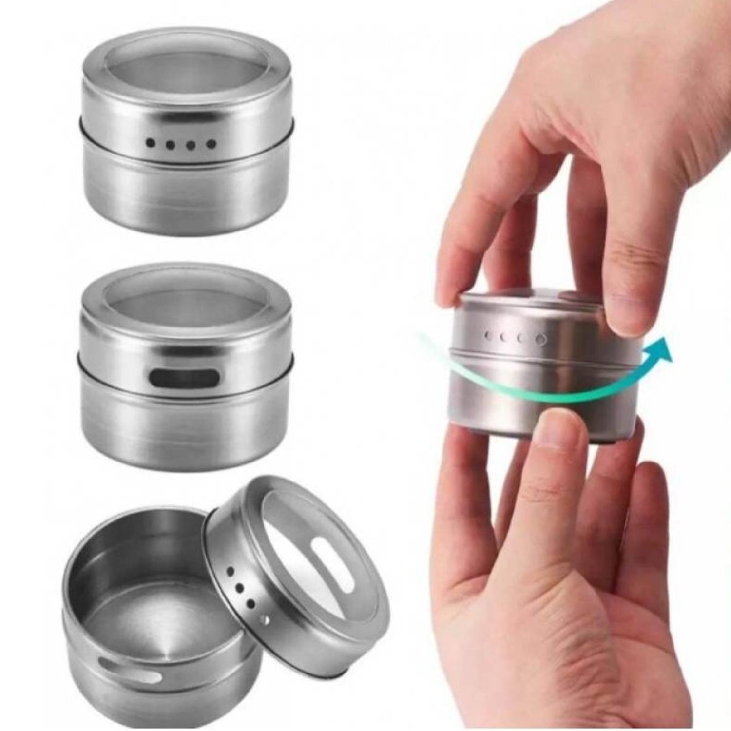 PACK X3 SET DE 3 CONDIMENTERO ESPECIERO IMANTADO 06E - 5