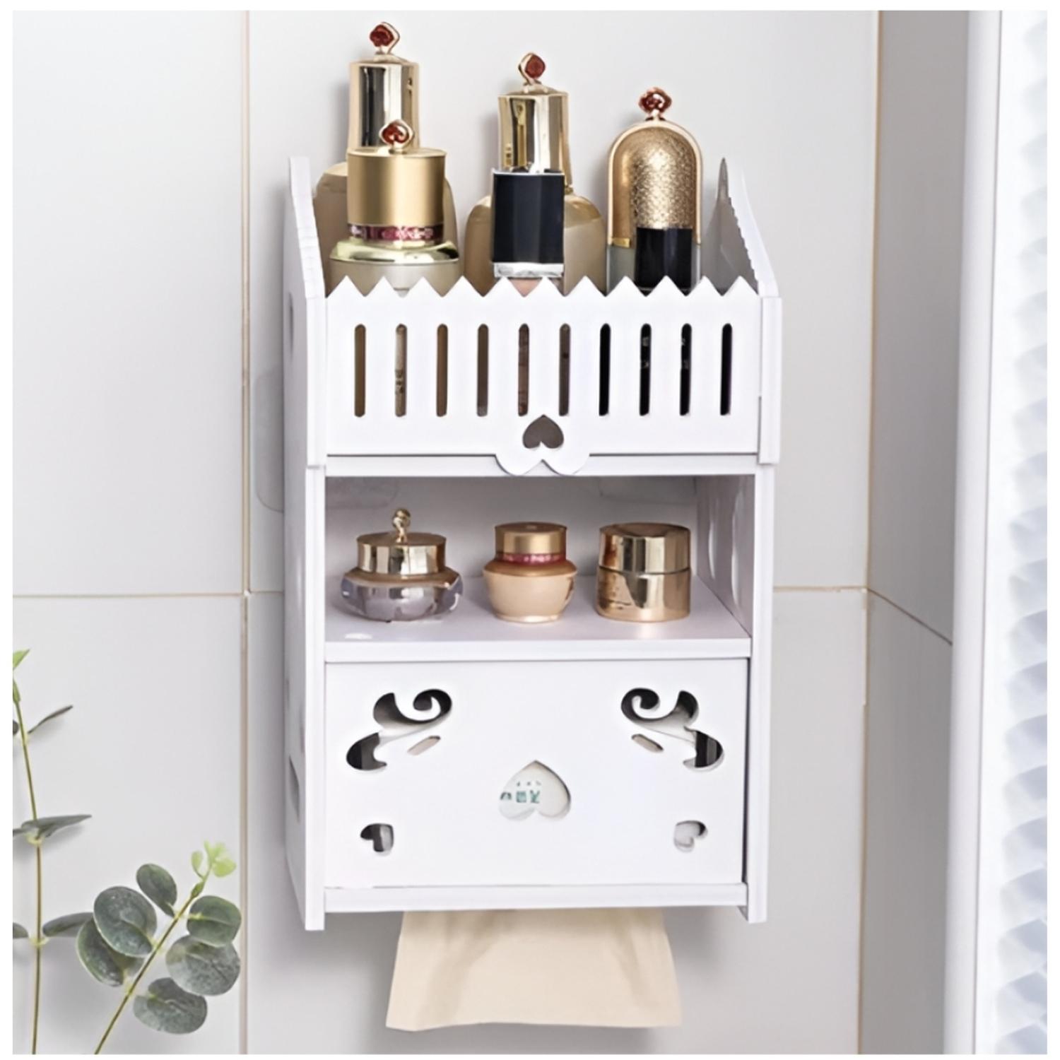 ORGANIZADOR ESTANTE DE ALMACENAMIENTO PARA BAÑO MULTIUSO OM29 - 1