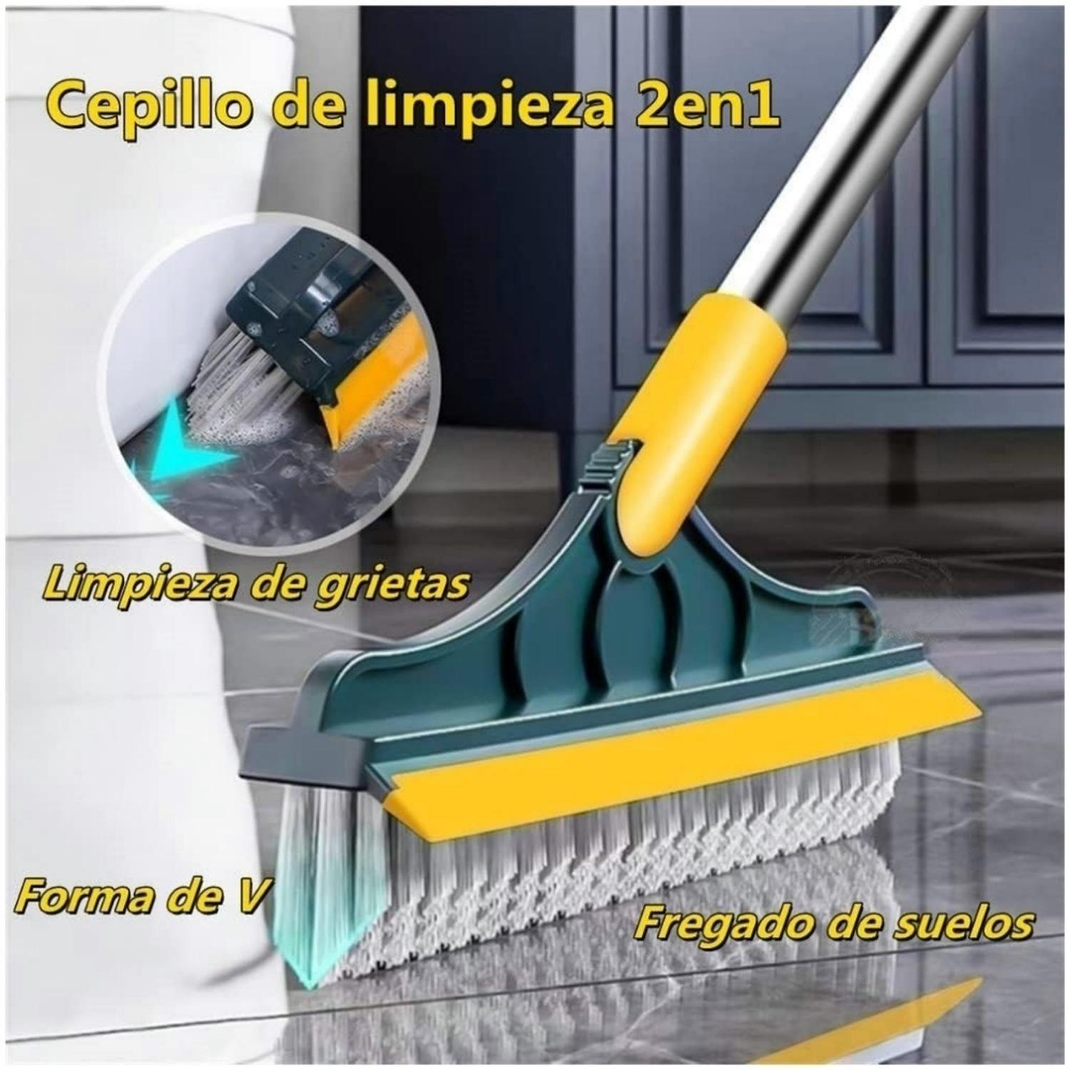 PACK X3 ESCOBA CEPILLO DE LIMPIEZA SECADOR 2EN1 V C16 - 2