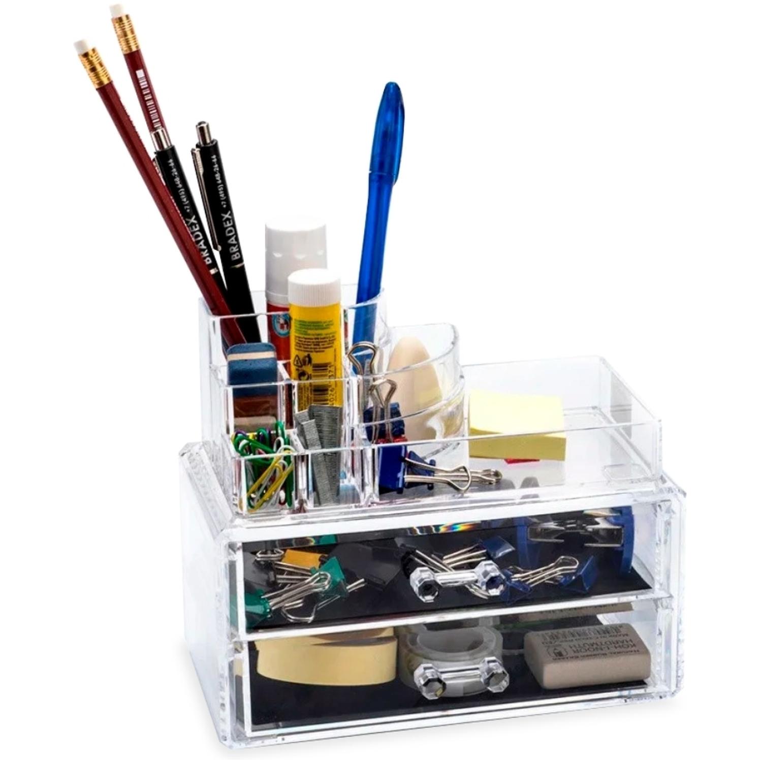 ORGANIZADOR DE ESCRITORIO OFICINA DE ACRÍLICO 86V - 1