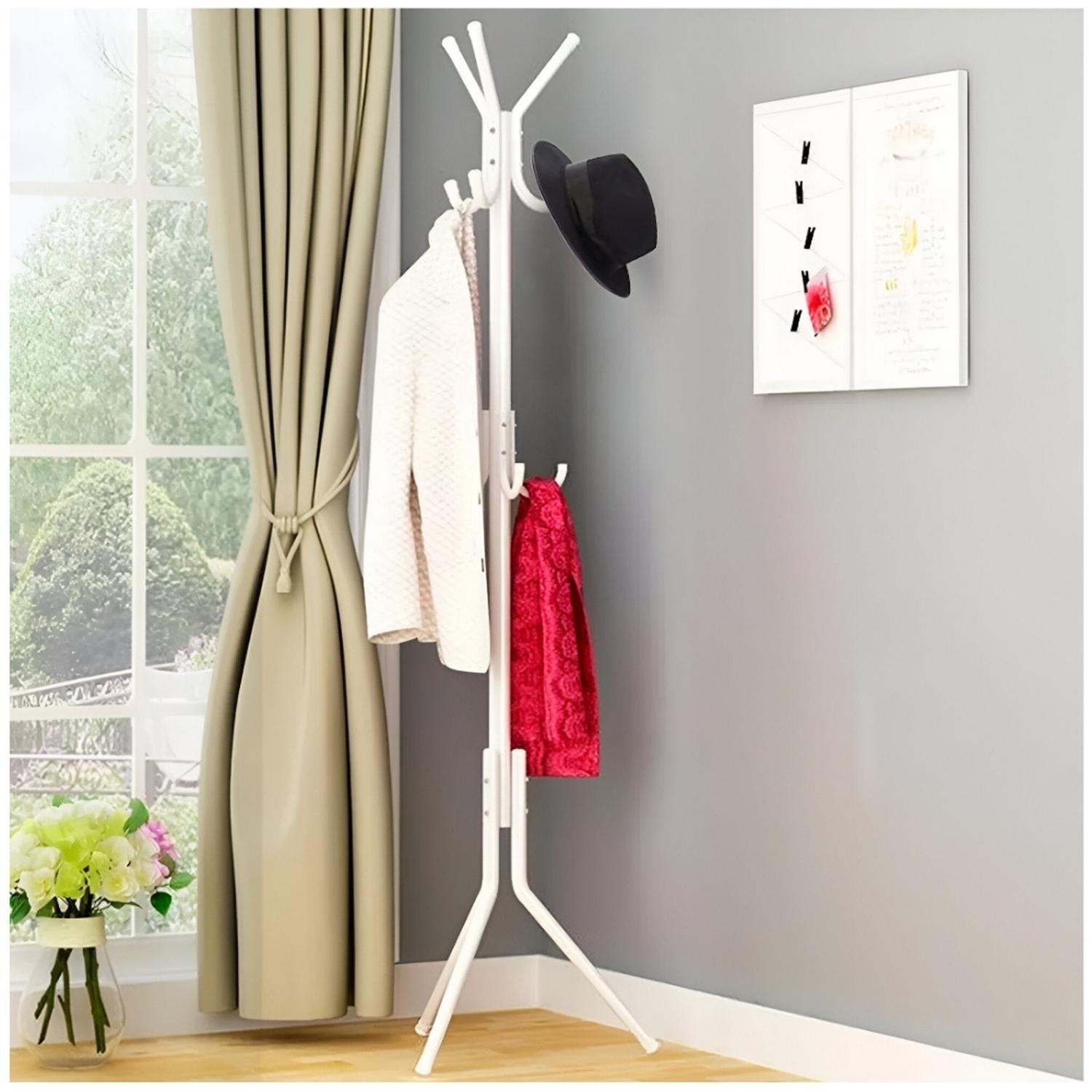 PERCHERO DE PIE COLGADOR DE CARTERAS ROPA ORGANIZADOR MULTIUSOS BL P35 - 2