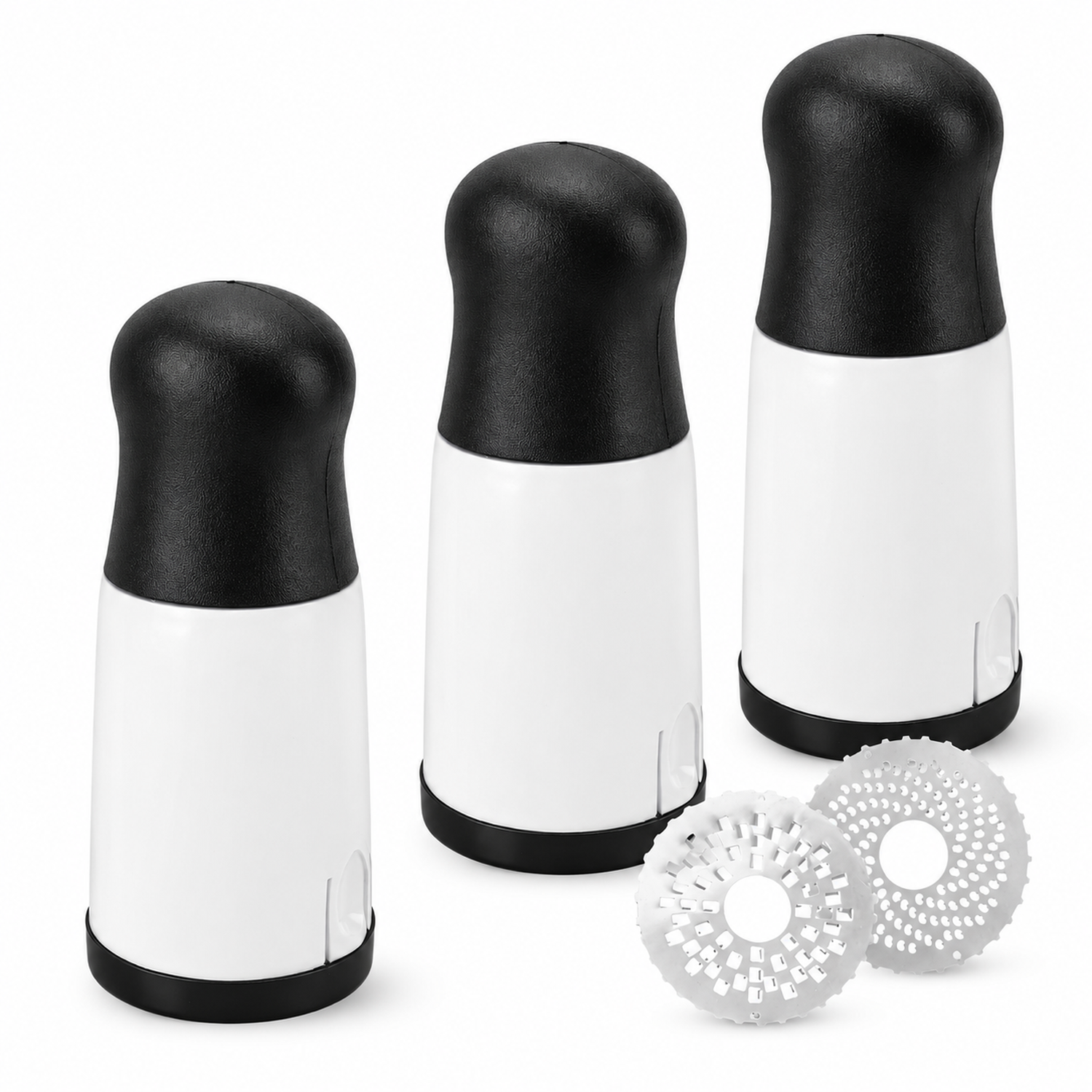 PACK X3 RALLADOR DE QUESO MANUAL R21 - 1
