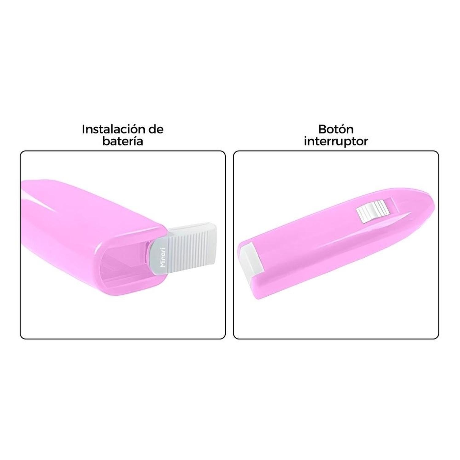 PACK X3 BATIDOR ESPUMADOR DE CAFÉ ROSADO 12B - 4