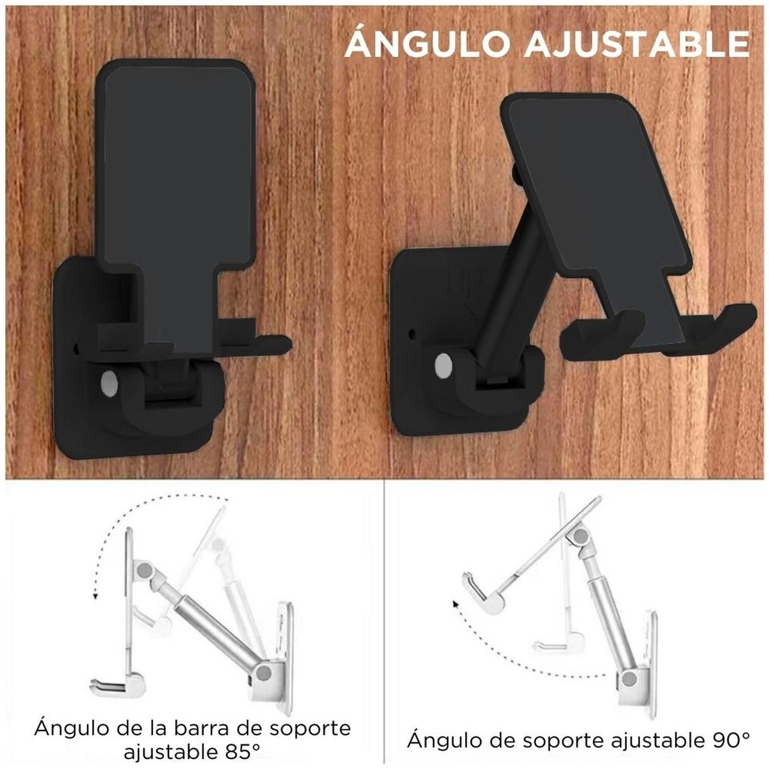 PACK X3 SOPORTE CELULAR AJUSTABLE 2EN1 PARED Y ESCRITORIO NG C08 - 3