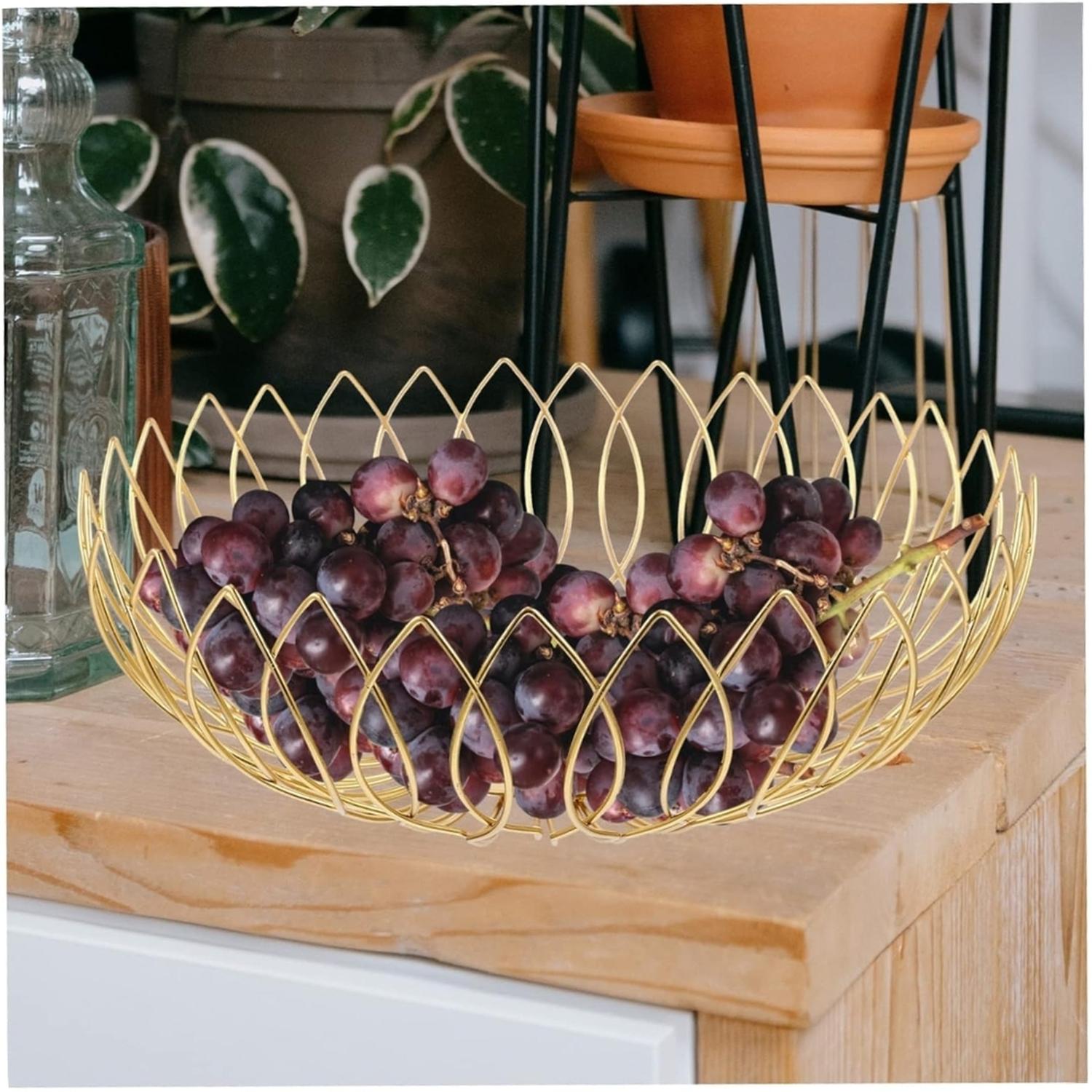 CESTA FRUTERO ORGANIZADOR DECORATIVO PARA FRUTAS Y VERDURAS OF200 - 4