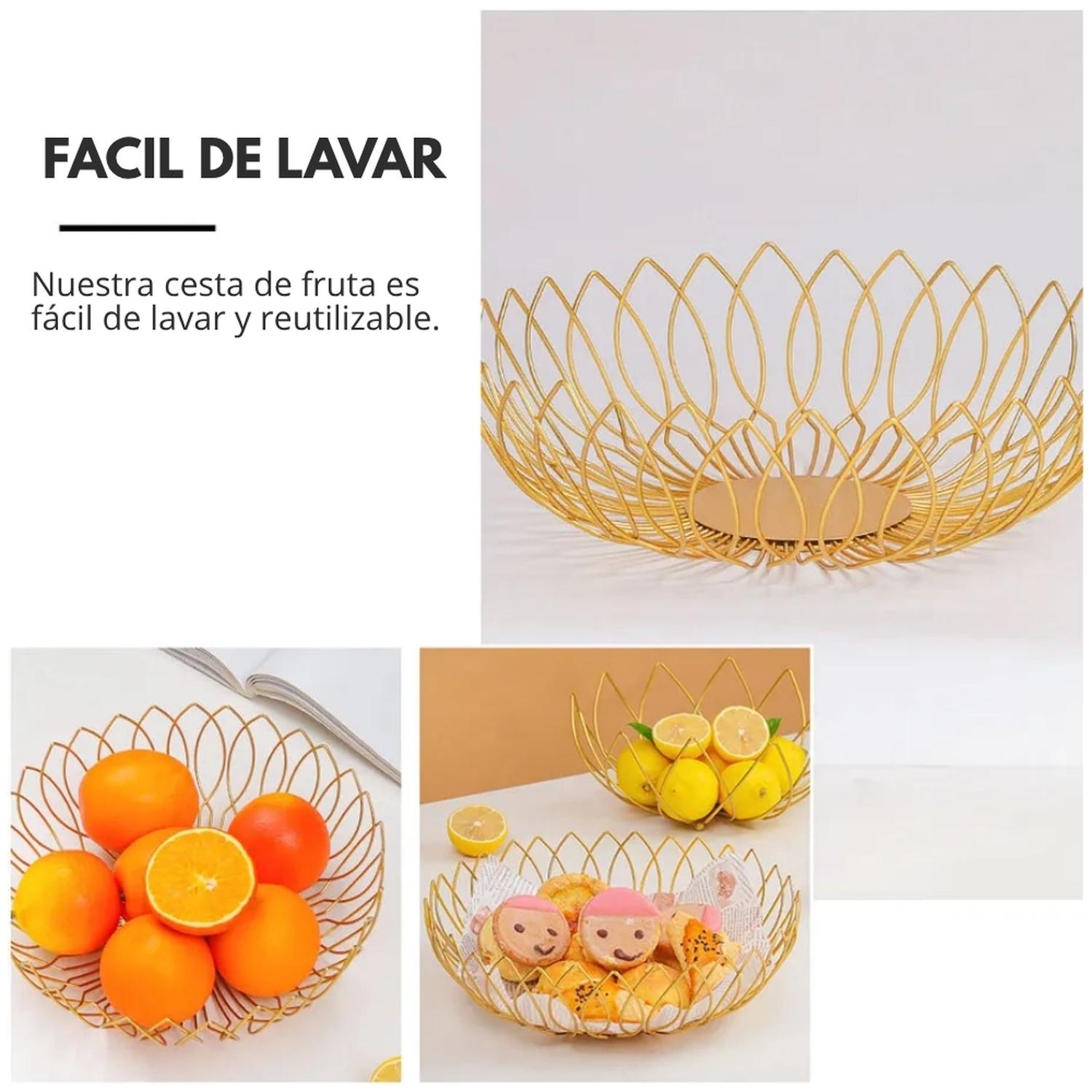 CESTA FRUTERO ORGANIZADOR DECORATIVO PARA FRUTAS Y VERDURAS OF200 - 5
