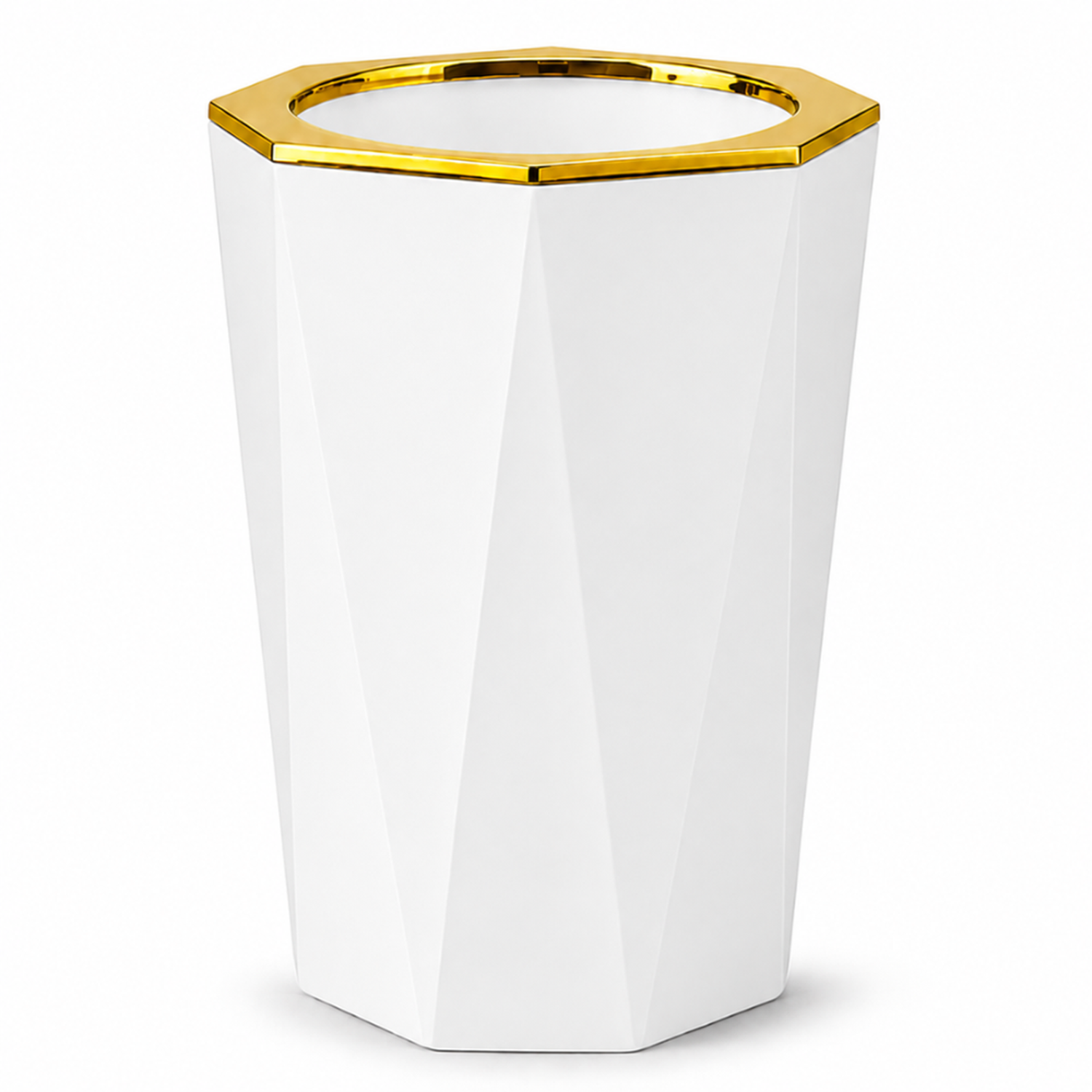 SET DE 7 ACCESORIOS ORGANIZADOR PARA BAÑO MODERNO BLANCO KB7 - 3
