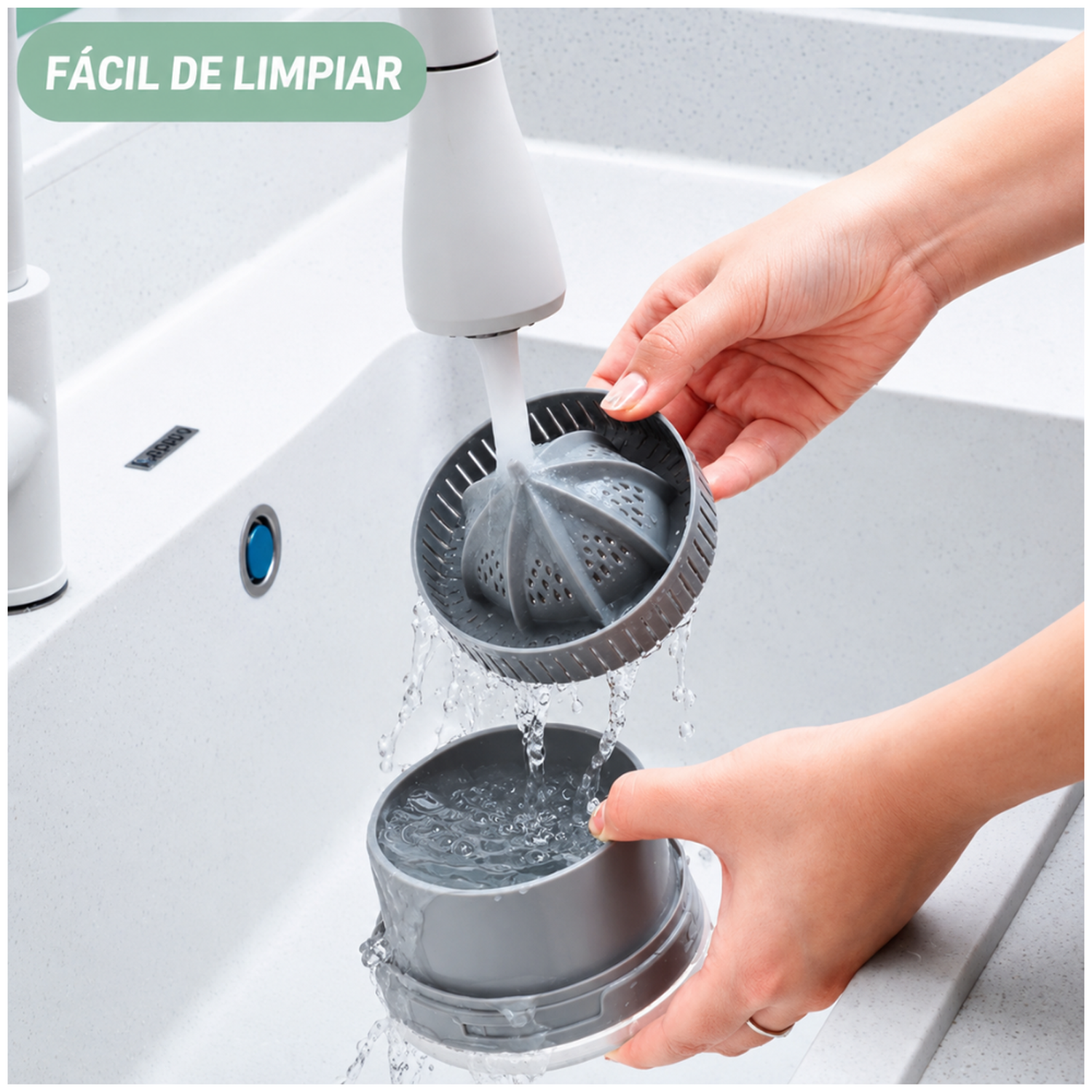 EXPRIMIDOR DE NARANJA CÍTRICOS ELÉCTRICO PORTÁTIL RECARGABLE 326E - 5