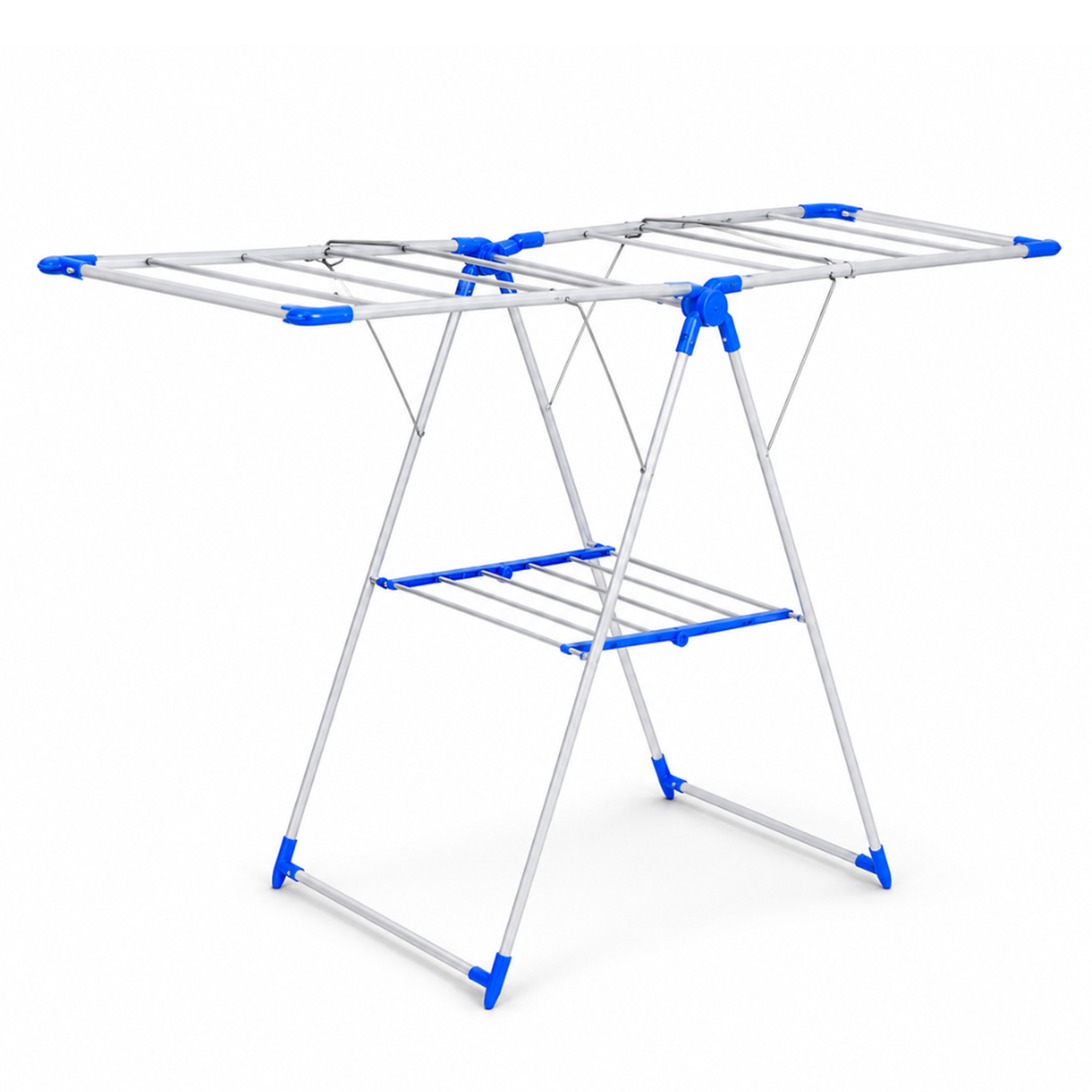 TENDEDERO DE ROPA COLGADOR PLEGABLE ESTANTE DE SECADO 80T - 3