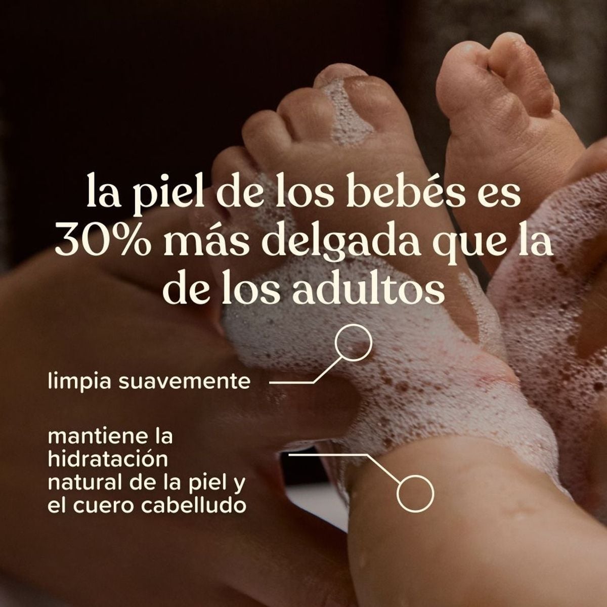 JABÓN JOHNSON & JOHNSON LÍQUIDO PIES Y CABEZA 400 ML BAÑO GLICERINA - 6