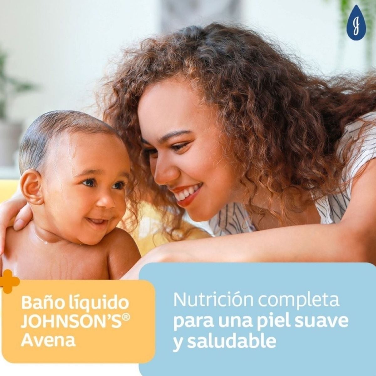 JABÓN JOHNSON & JOHNSON LÍQUIDO AVENA 400 ML BAÑO PIEL SUAVE Y SALUDABLE - 6