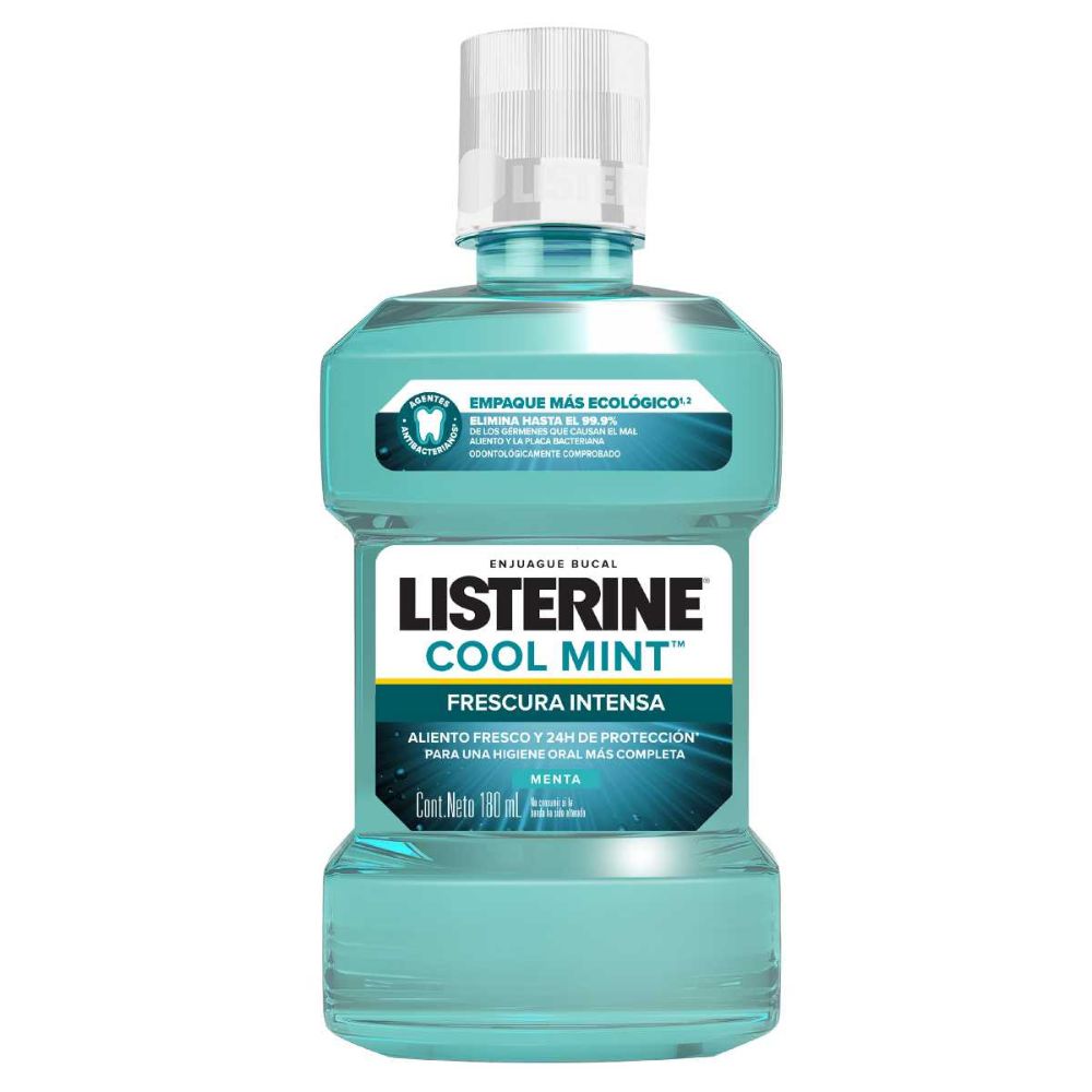 ENJUAGUE BUCAL LISTERINE COOL MINT 180 ML - 2
