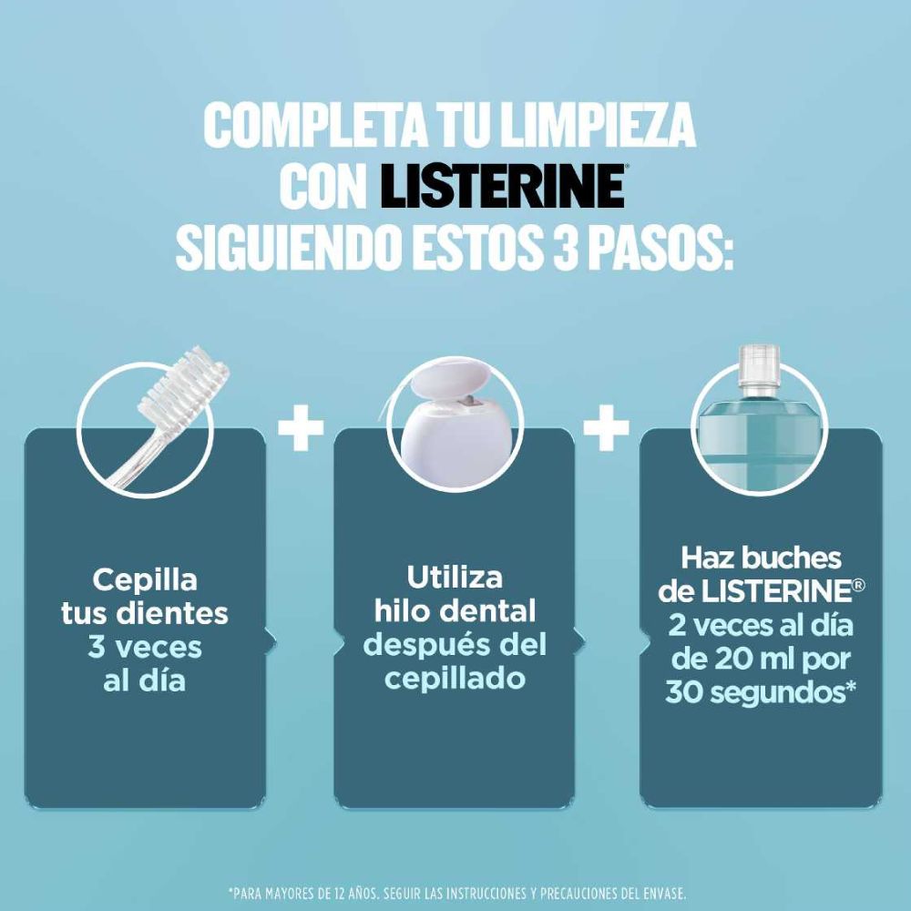 ENJUAGUE BUCAL LISTERINE COOL MINT 180 ML - 5