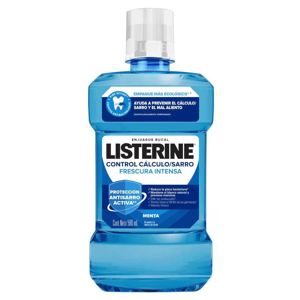 ENJUAGUE BUCAL LISTERINE CONTROL CALCULO 500 ML - 2