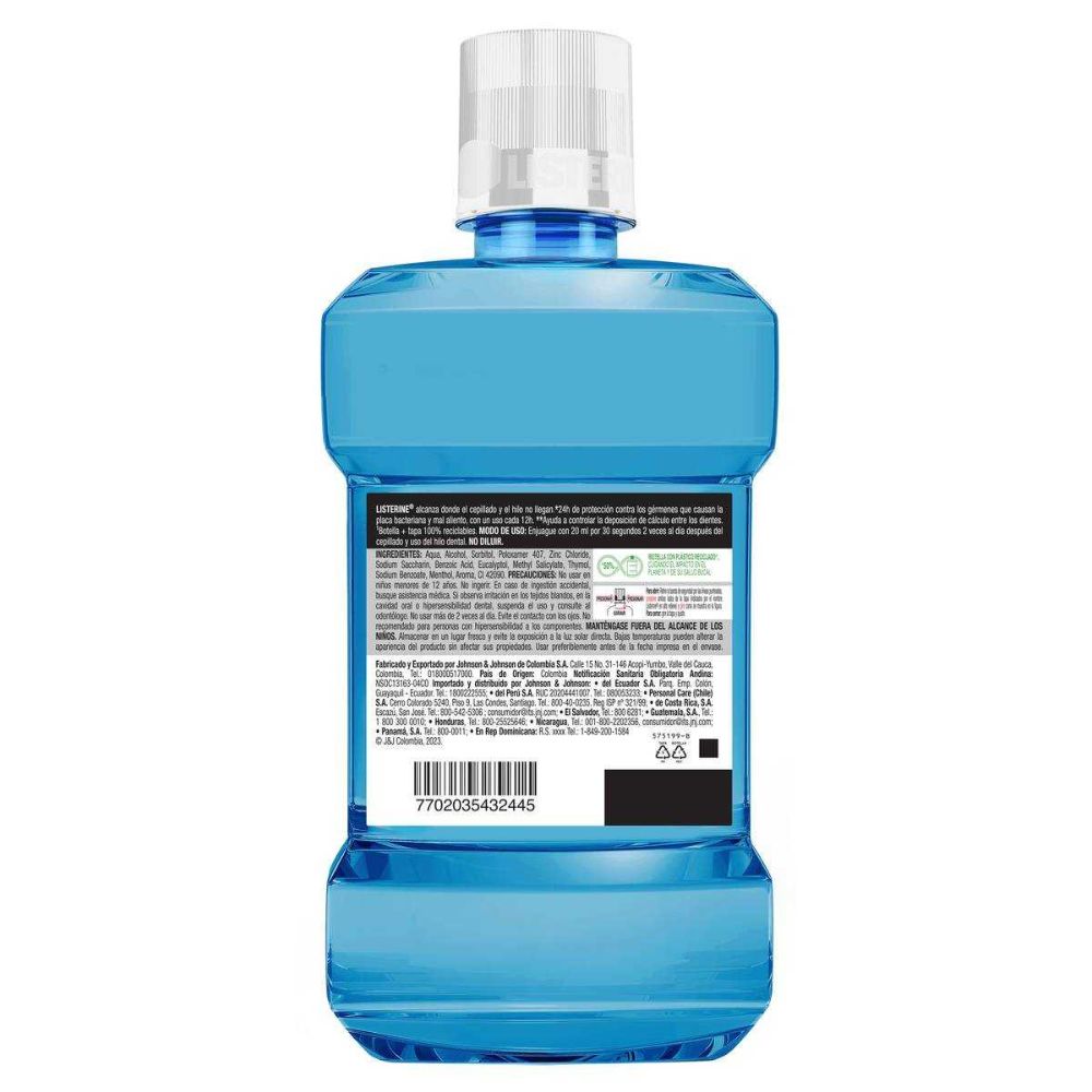 ENJUAGUE BUCAL LISTERINE CONTROL CALCULO 500 ML - 3