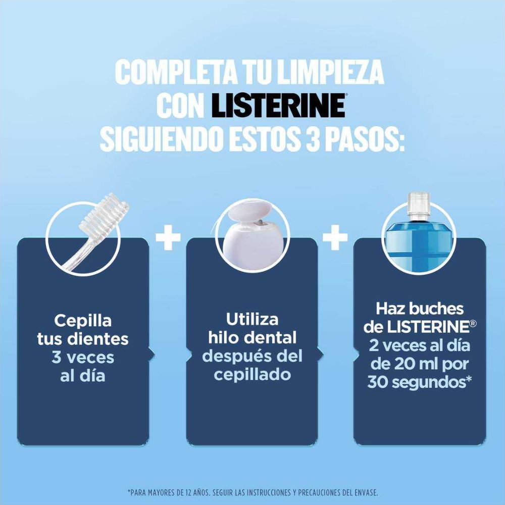 ENJUAGUE BUCAL LISTERINE CONTROL CALCULO 500 ML - 5