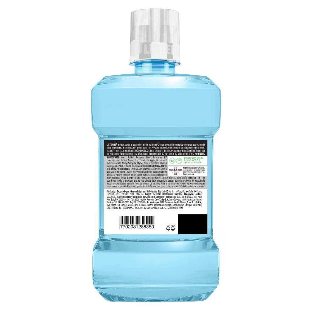 ENJUAGUE BUCAL LISTERINE CONTROL CALCULO ZERO 500 ML - 6