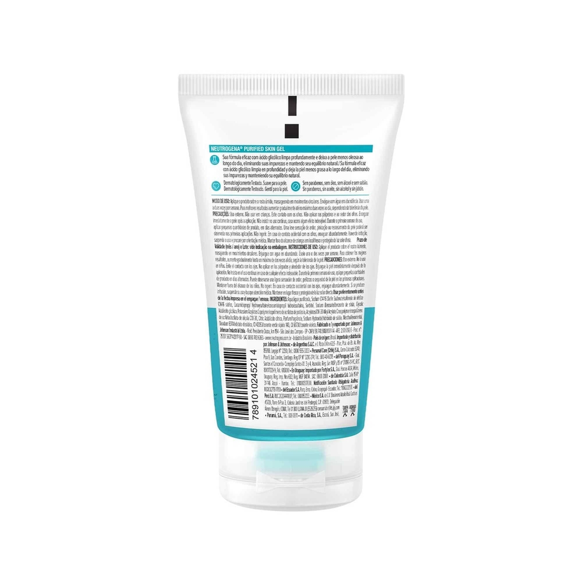 TRATAMIENTO FACIAL NEUTROGENA GEL PURIFIED SKIN ACIDO GLICOLICO 150 GR - 6