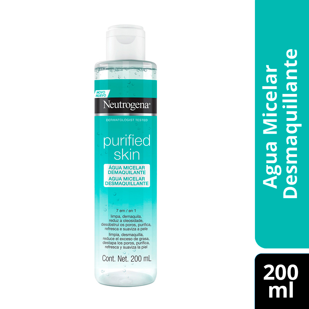 NEUTROGENA AGUA MICELAR MATCH HYDROBOOST + PURIFIED SKIN - 4