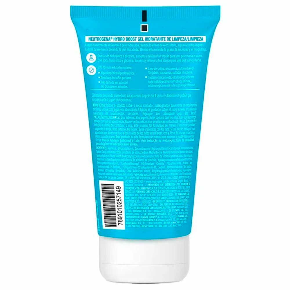 GEL HIDRATANTE DE LIMPIEZA NEUTROGENA HYDRO BOOST - 3