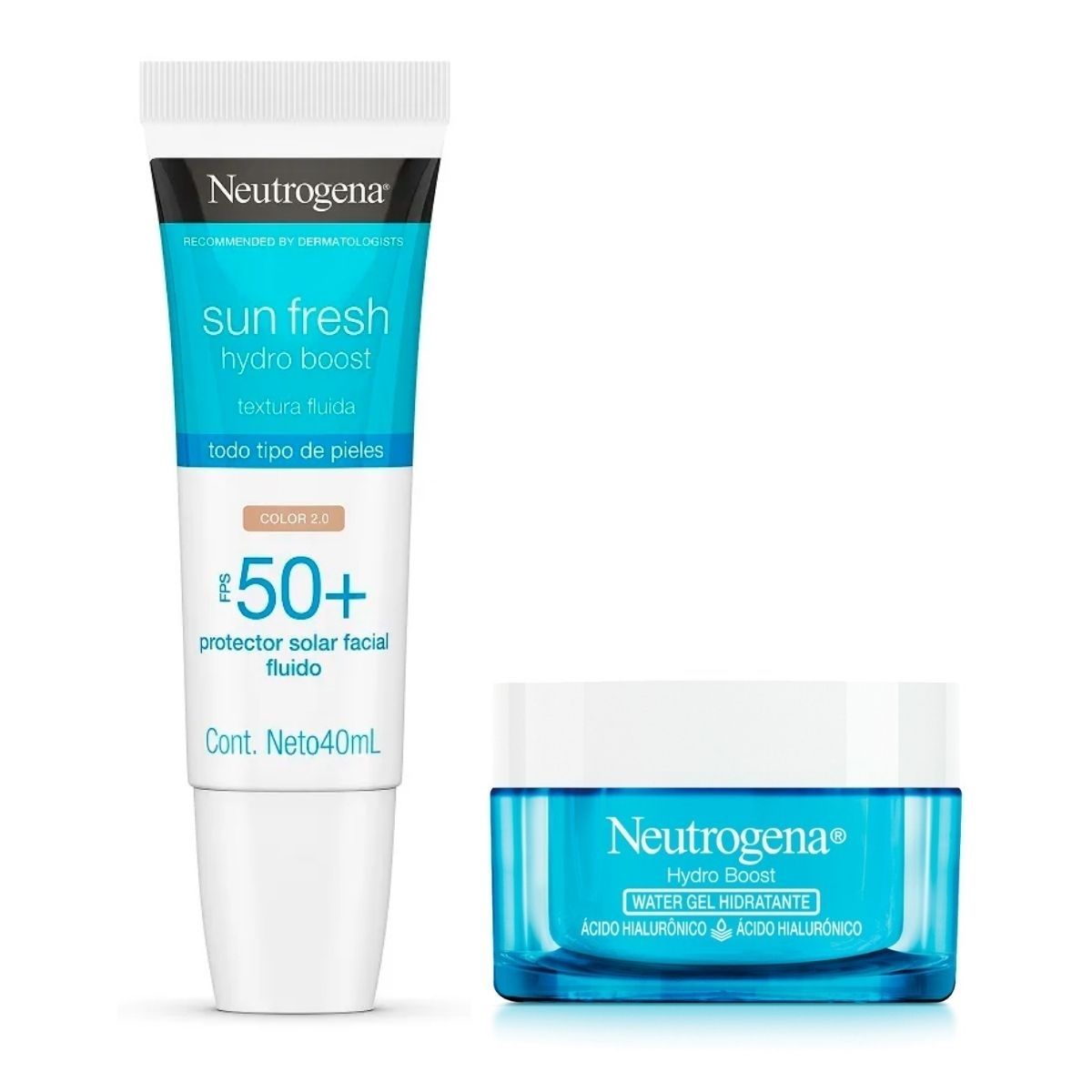 HIDRATANTE FACIAL HYDROBOOST + PROTECTOR SUNFRESH FPS50 NEUTROGENA - 1