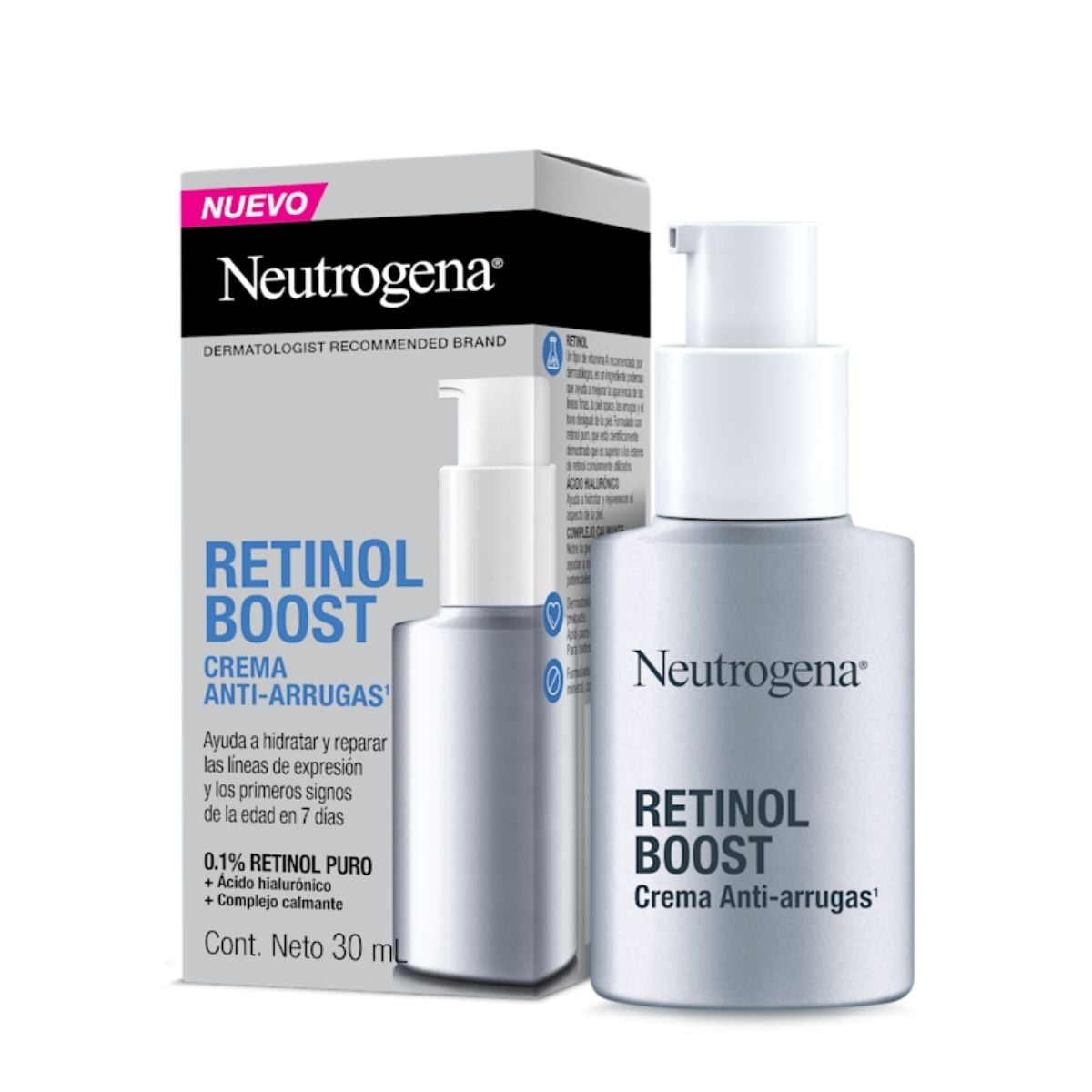 RETINOL BOOST CREMA ANTI-ARRUGAS 30ML NEUTROGENA - 2