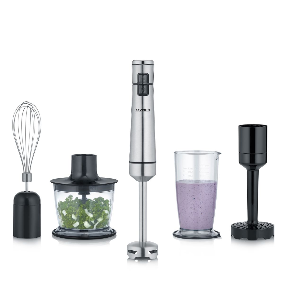 SET PREMIUM DE BATIDORA DE MANO INALÁMBRICA SEVERIN - SM 3775 - 1
