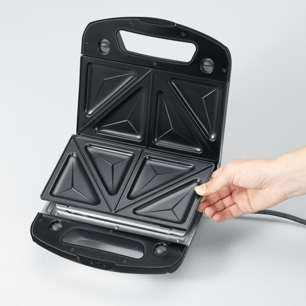 SEVERIN SANDWICHERA PLACAS INTERCAMBIABLES 3 EN 1 - 6