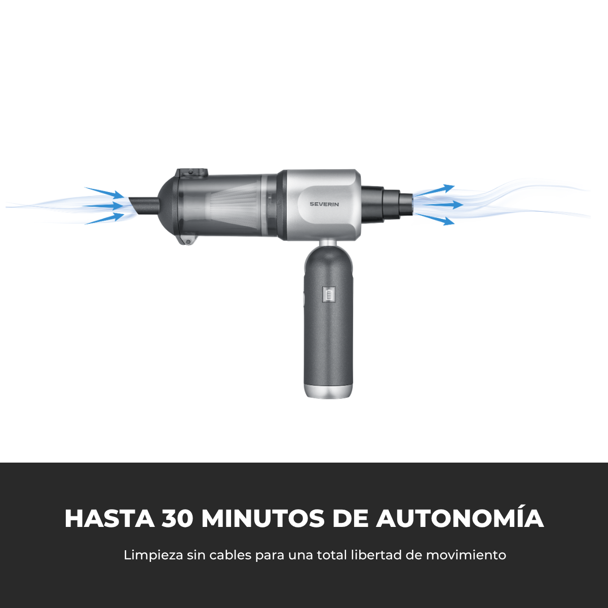 ASPIRADORA INALÁMBRICA S-POWER DUOBOOST HV 7135 - 3