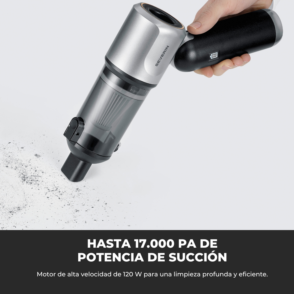 ASPIRADORA INALÁMBRICA S-POWER DUOBOOST HV 7135 - 6