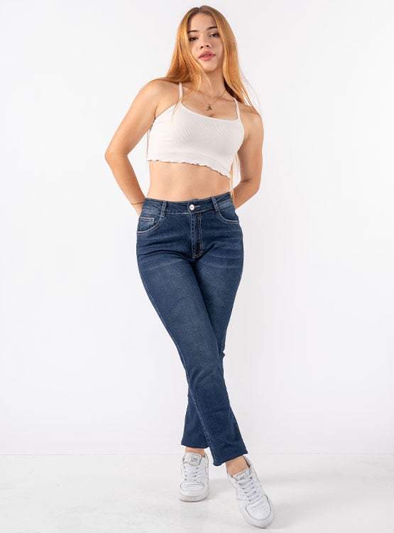 JEANS URBANO MOM MUJER ROXJES PANTALÓN - 1