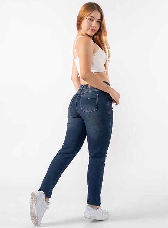 JEANS URBANO MOM MUJER ROXJES PANTALÓN - 4