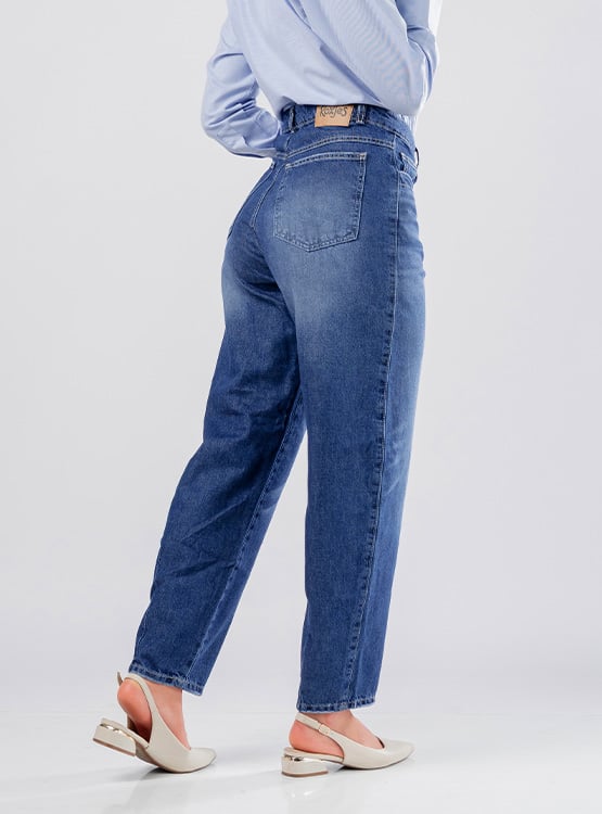 BARREL JEAN TIRO ALTO MUJER - 3
