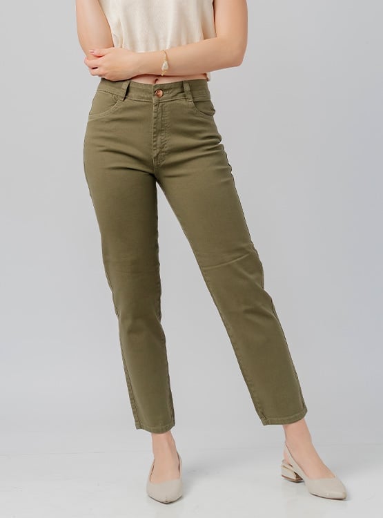 PANTALÓN MOM JEAN TIRO ALTO - 1