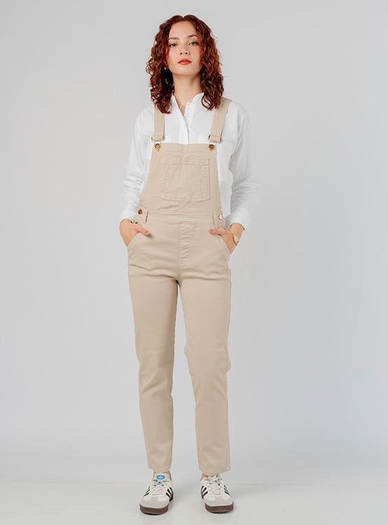 OVEROL PANTALÓN JARDINERO DRILL MUJER ROXJES - 1