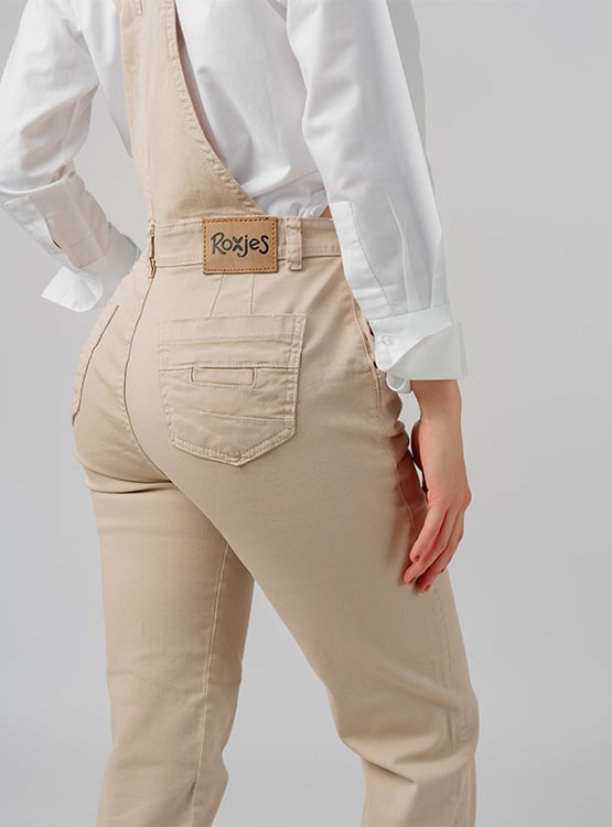 OVEROL PANTALÓN JARDINERO DRILL MUJER ROXJES - 3