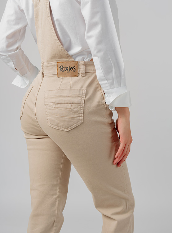OVEROL PANTALÓN JARDINERO DRILL MUJER ROXJES - 3
