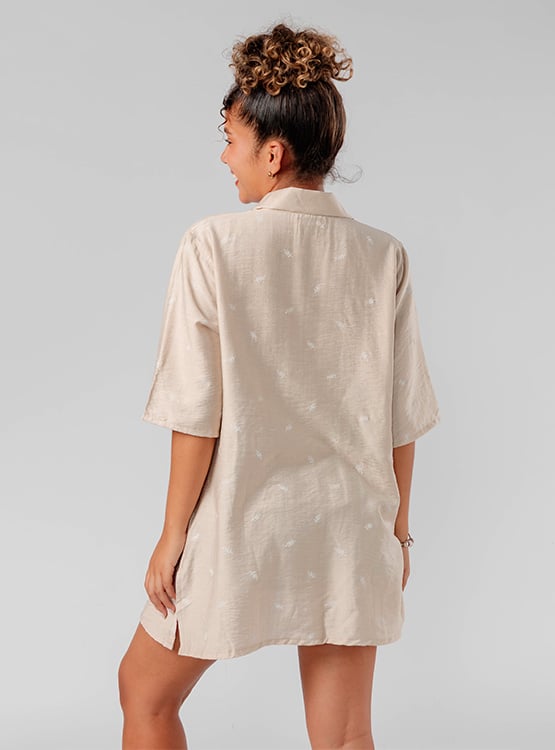CAMISON OVERSIZE LINO MUJER ROXJES - 4