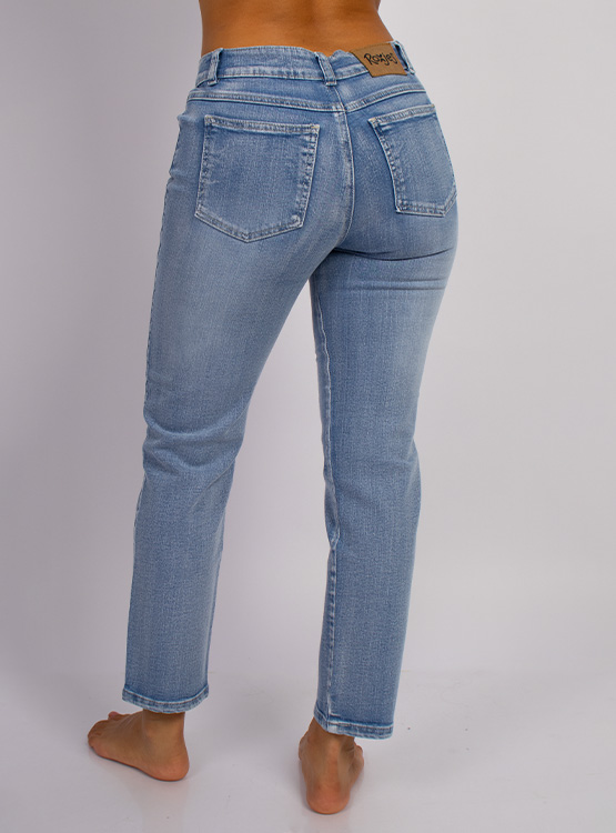 MOM JEAN AMY SEMI RECTO DENIM - 2