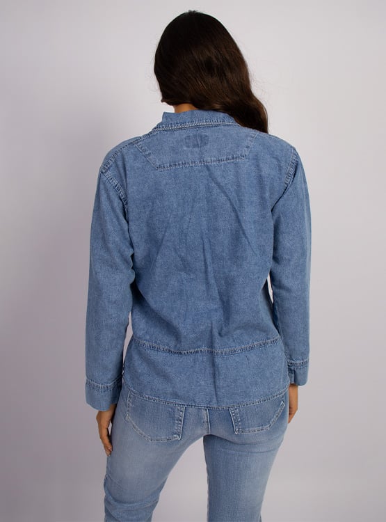 BLUSA AIRA DENIM LIVIANO ROXJES - 2