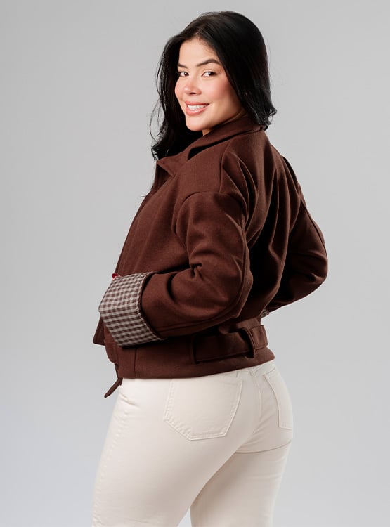 CASACA TANIA PAÑO MUJER - 3