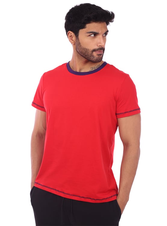 POLO MANGA CORTA ALGODÓN HOMBRE AZAYU - 1