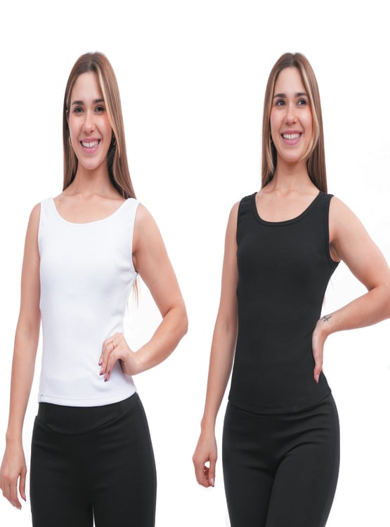 PACK 2 BVD SIN MANGAS MUJER ONATIL MULTICOLOR RIB BIV753PA654LN - 1