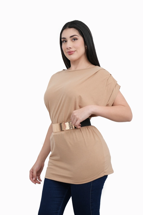 POLO OVERSIZE MUJER - 1