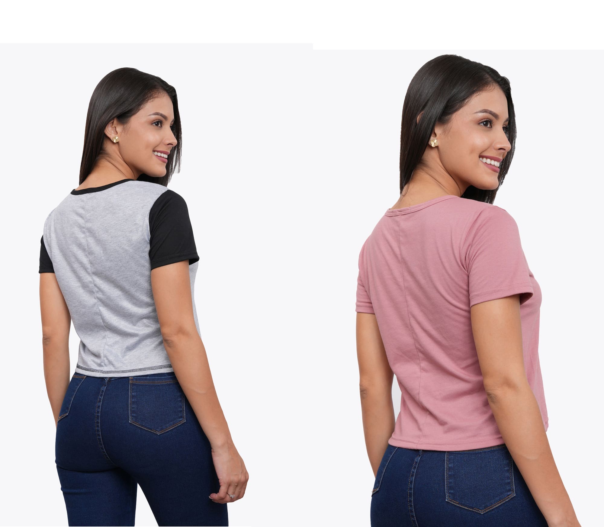 POLO PACK X2 MANGA CORTA MUJER AZAYU - 6