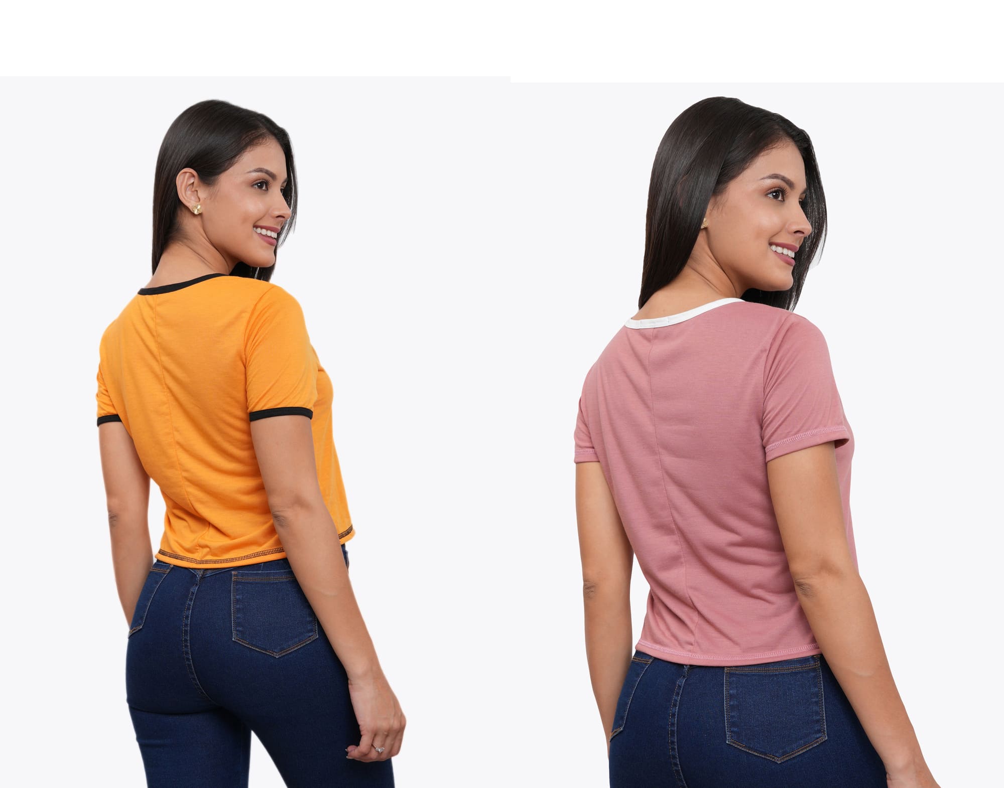 POLO PACK X2 MANGA CORTA MUJER AZAYU - 4