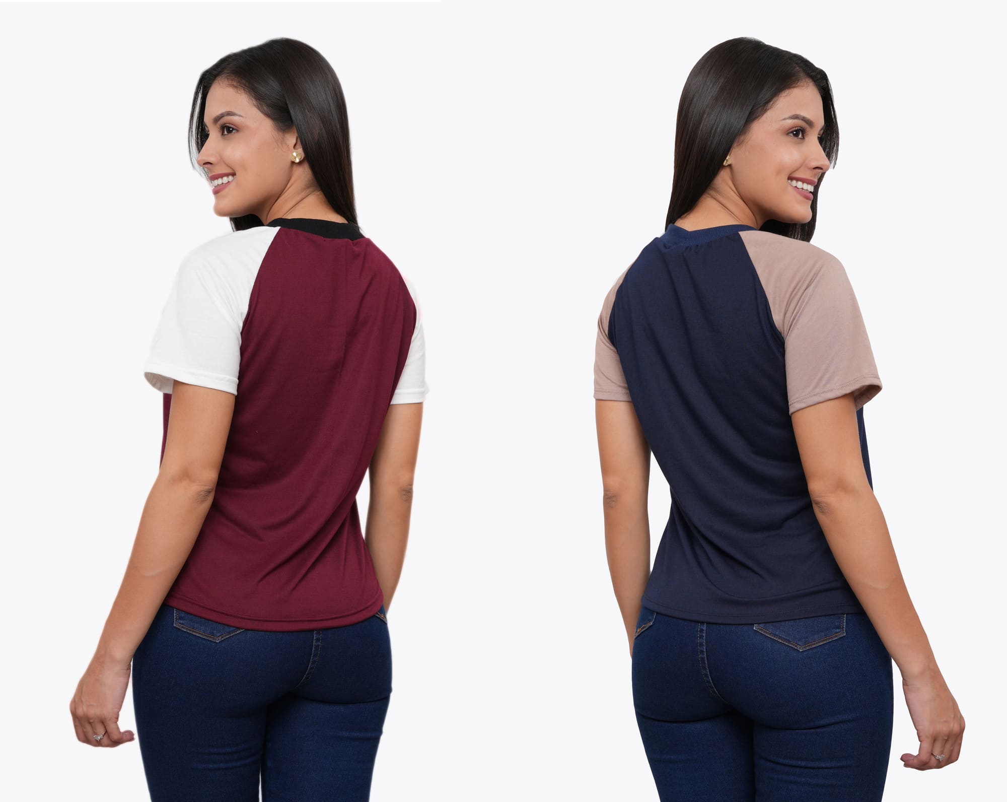 POLO PACK X2 MUJER MANGA CORTA AZAYU - 3