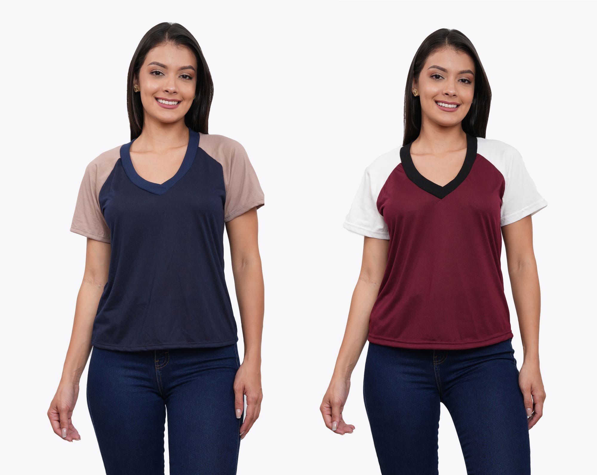 POLO PACK X2 MUJER MANGA CORTA AZAYU - 7