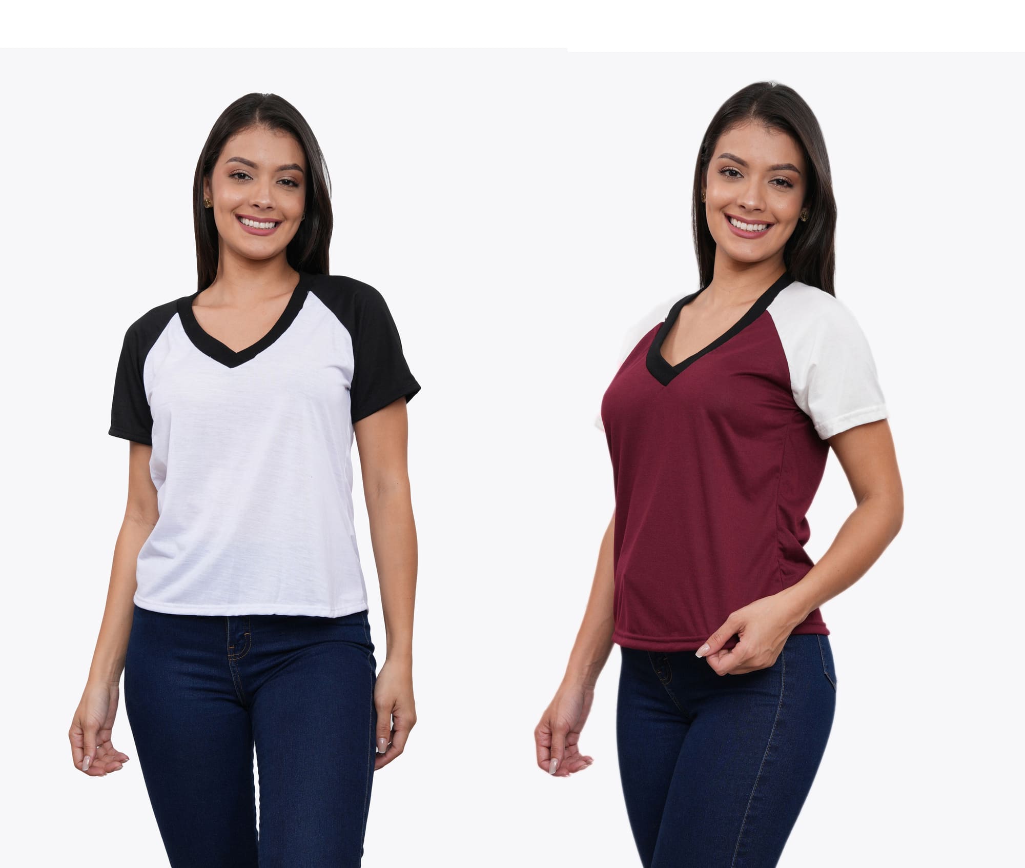 POLO PACK X2 MUJER MANGA CORTA AZAYU - 2