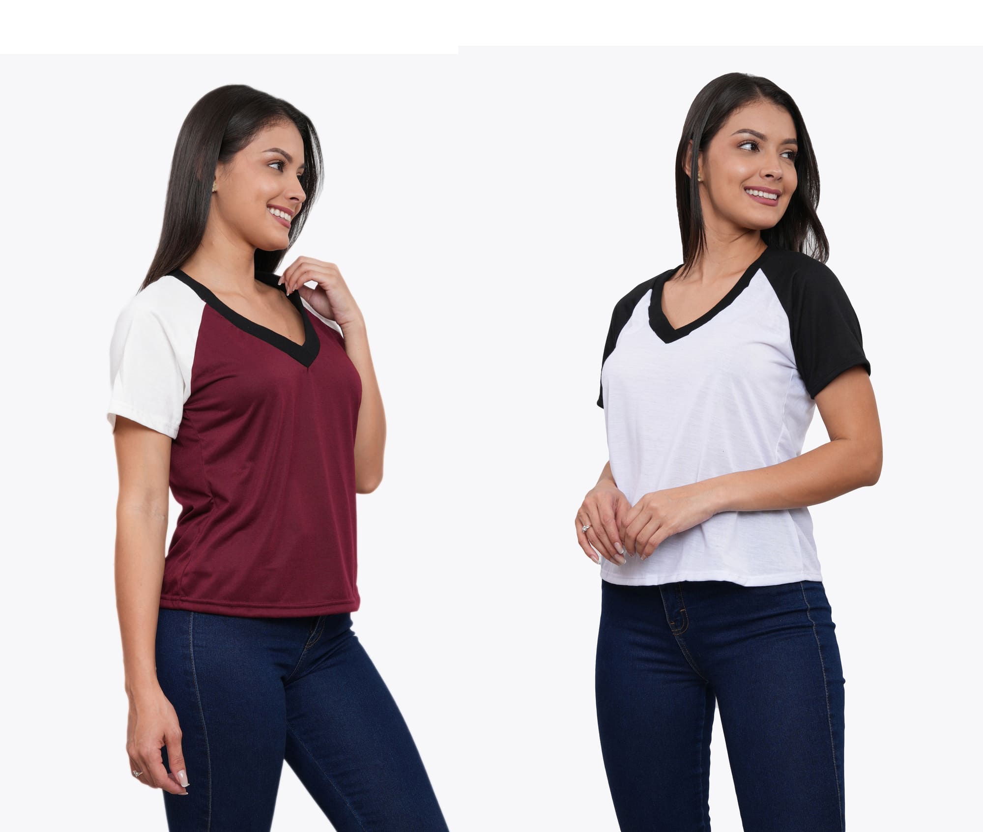 POLO PACK X2 MUJER MANGA CORTA AZAYU - 7